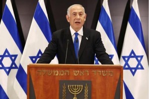 نتنياهو يعلق على استقالة حكومة اشتيه