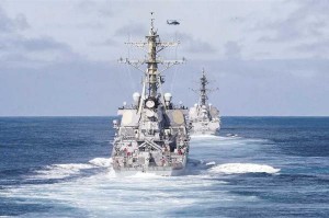 الجماعة اليمنية: هاجمنا مدمرة أمريكية بطائرات مسيّرة