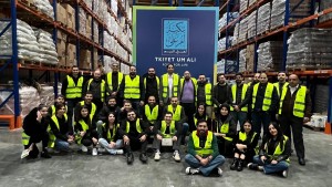 موظفو بنك القاهرة عمان يشاركون في فعالية تطوعية بتكية أم علي