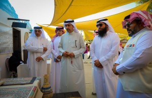 السفير الكويتي يزور الجناح السعودي في مهرجان جرش