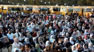 بالصور..محافظة البلقاء تستقبل حزب إرادة بمهرجان انتخابي كبير