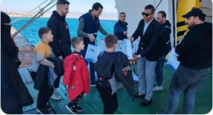 الجسر العربي للملاحة .. تدشن جسرا بحريا لنقل السوريين العائدين لبلدهم عبر الاردن من مصر – صور