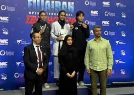 راما أبو الرُب تحرز الميدالية الفضية في بطولة الفجيرة للتايكواندو