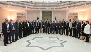 الرئيس السوري يستقبل وفداً يضم رجال أعمال أردنيين