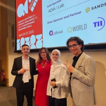 العلوم التطبيقية بالمركز الثاني عالمياً في هاكاثون جامعة نيويورك NYUAD المختص في الحوسبة الكمية...