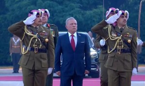 الملك يرعى الحفل الرسمي لعيد الاستقلال الـ 79 في قصر الحسينية