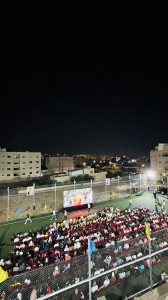 بمناسبة الأعياد الوطنية وتأهل المنتخب..بناة العزم تقيم احتفالا مهيبا