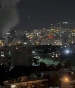 موجة أخرى من هجمات القوات الجوية الصهيونية على غرب أيران