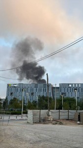 18 إصابة جراء سقوط شظايا صاروخ إيراني في بئر السبع