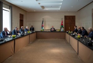 الحاضرون للقاء الملك (اسماء)