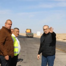 بتمويل من شركة الفوسفات الأردنية وقبل الموعد بشهرين•••  الأشغال تنهي المرحلة الأولى من مشروع تأهيل طريق معان--الشيدية-