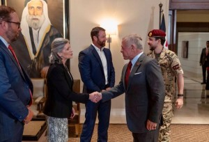 الملك لوفد من الكونغرس: نرفض تصريحات رؤية "إسرائيل الكبرى" المزعومة