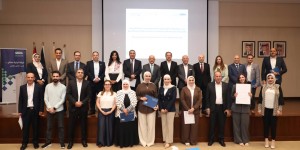 تخريج دورتي الموارد البشرية واللوجستيات في الجامعة الألمانية بالتعاون مع تجارة عمّان