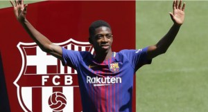 ديمبيليه يفوز بجائزة الكرة الذهبية كأفضل لاعب في العالم