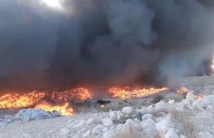 البيئة: إحالة مالك منشأة تجميع قماش في الحلابات إلى النائب العام