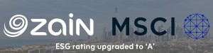 Zain Group’s MSCI rating for ESG upgraded to ‘A’