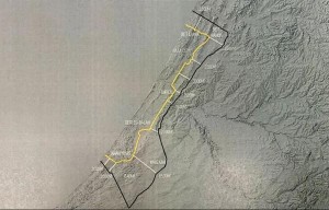 ما هو خط الانسحاب الأولي من غزة .. خريطة ترامب توضح