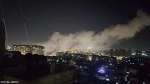 سوريا .. تحديد موقع إطلاق الصواريخ على دمشق