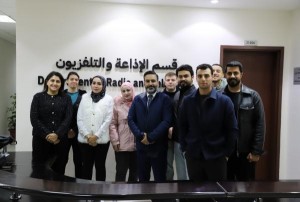 إعلام جامعة البترا يستضيف الإعلامي صدام المجالي