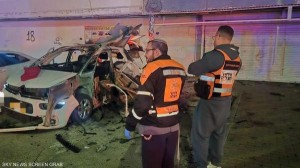 مقتل إسرائيلي وإصابة اثنين بانفجار سيارة قرب حيفا