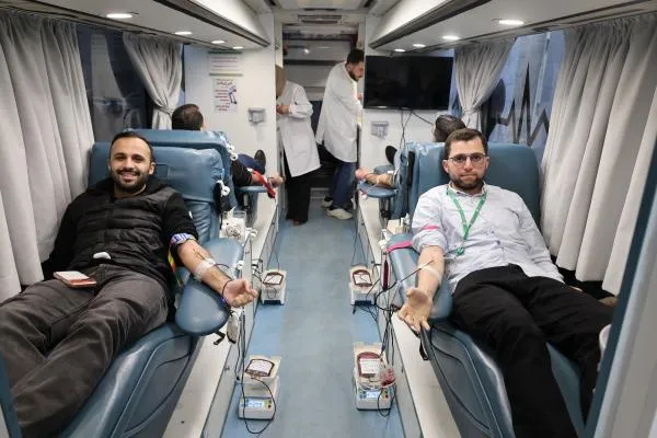 بنك القاهرة عمّان ينظّم حملة للتبرع بالدم لموظفيه دعمًا للجهود الوطنية