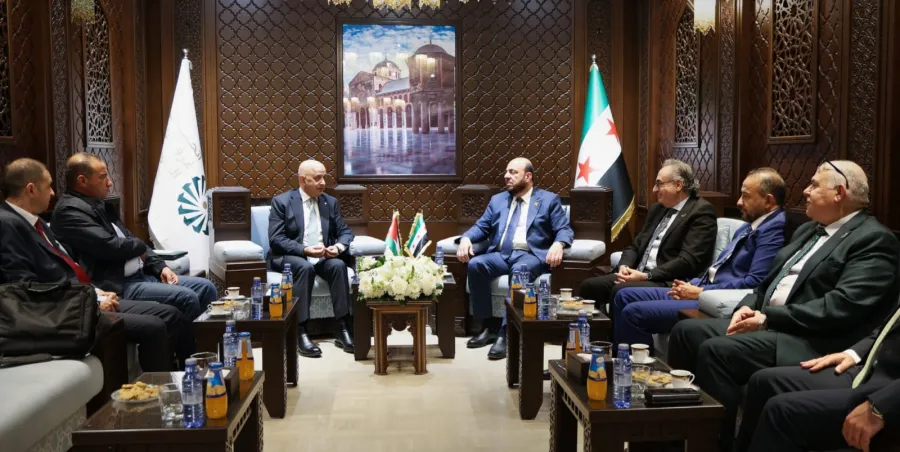 الحاج توفيق : نسعى لبناء علاقات اقتصادية تكاملية بين الأردن وسوريا 