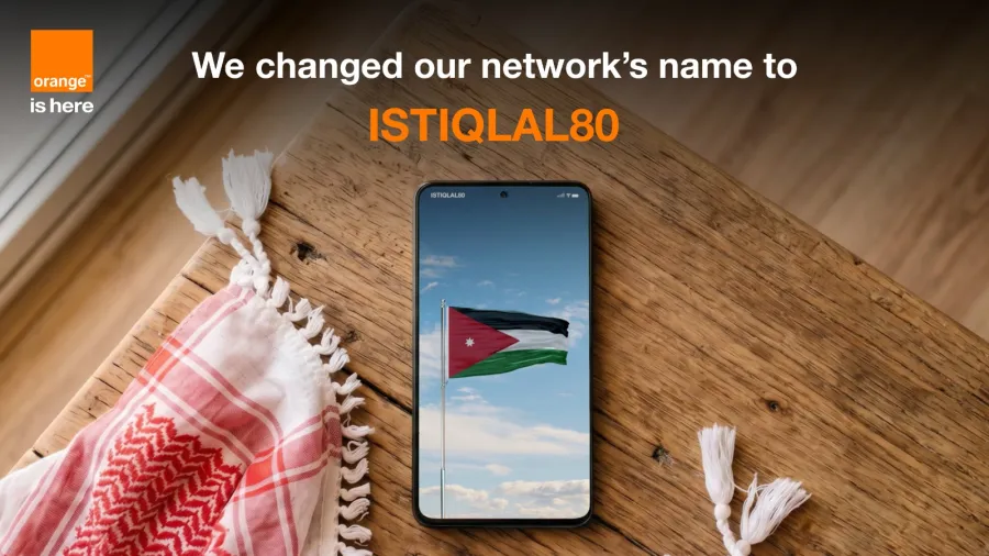 In Celebration of Independence Day Orange Jordan Changes Network Name to “ISTIQLAL80”