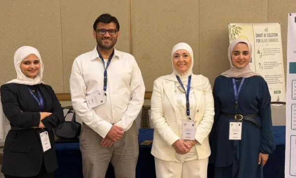 التكنولوجيا الزراعية في عمان الأهلية تحقق مركزين بارزين بجائزة "انطلق" لصندوق الحسين لمشاريع التخرّج للجامعات الأردنية