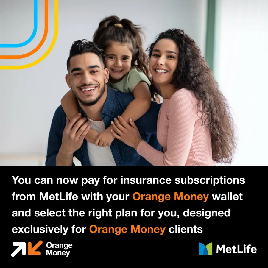  Orange Jordan & MetLife Partner to Offer Insurance Services via Orange Money