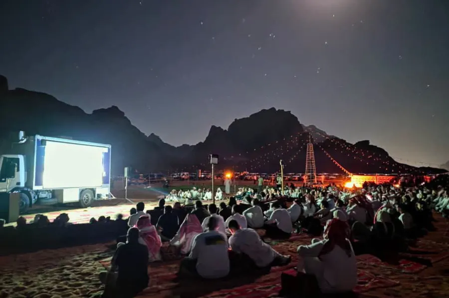 Zain Sponsors the Desert Screening of “Shadow of the Falcon” in Wadi Rum