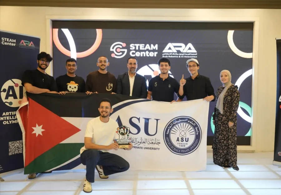 في التطبيقية التميّز حاضرٌ في كل تخصص ومثبتٌ في كل إنجاز... العلوم التطبيقية بطل الأولمبياد العربي للذكاء الاصطناعي 2026 – النسخة الأردنية