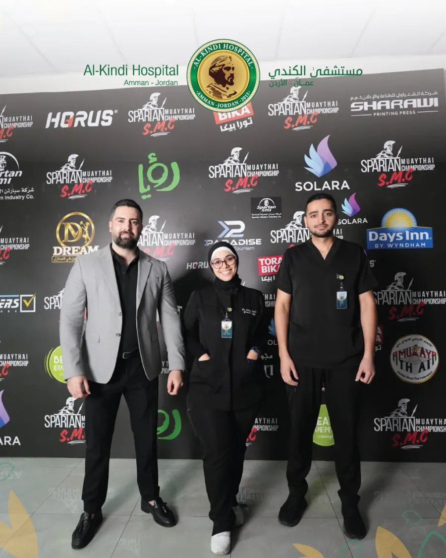 مستشفى الكندي الراعي الطبي لبطولة Spartan Muay Thai Championship